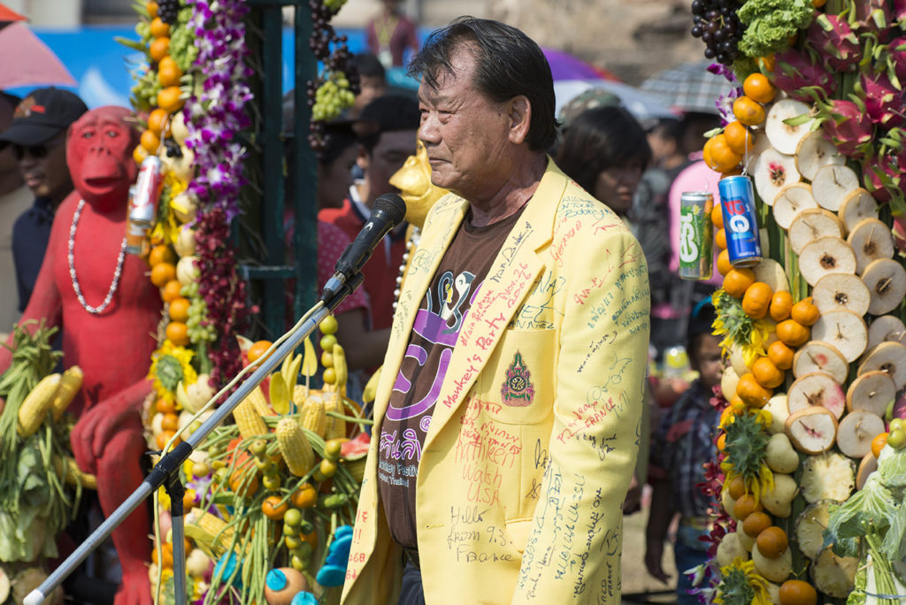 Monkey Buffet Festival in Lopburi, Thailand