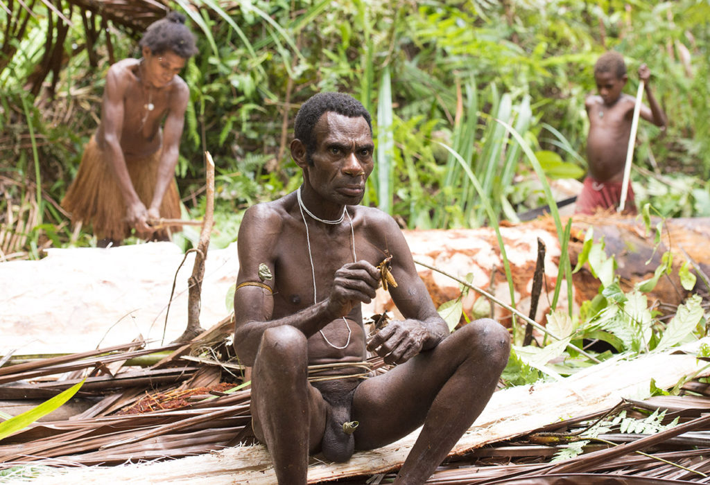 Journey to the Korowai treehouse jungle tribe, Papua, Indonesia