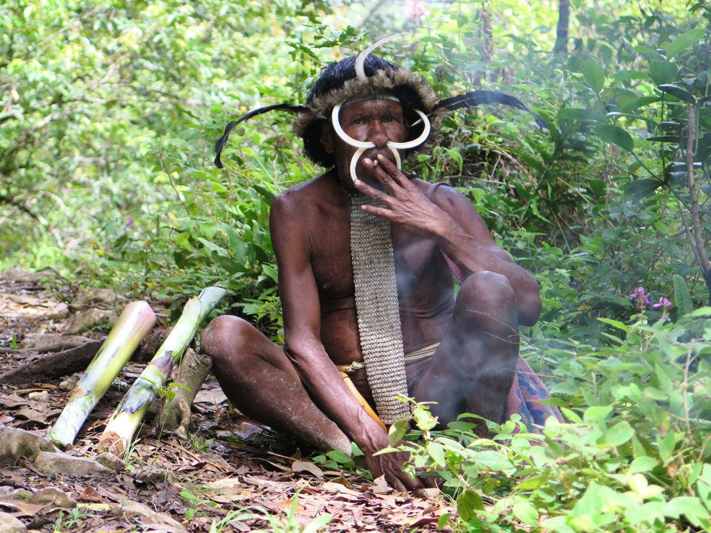 Journey to the Korowai treehouse jungle tribe, Papua, Indonesia