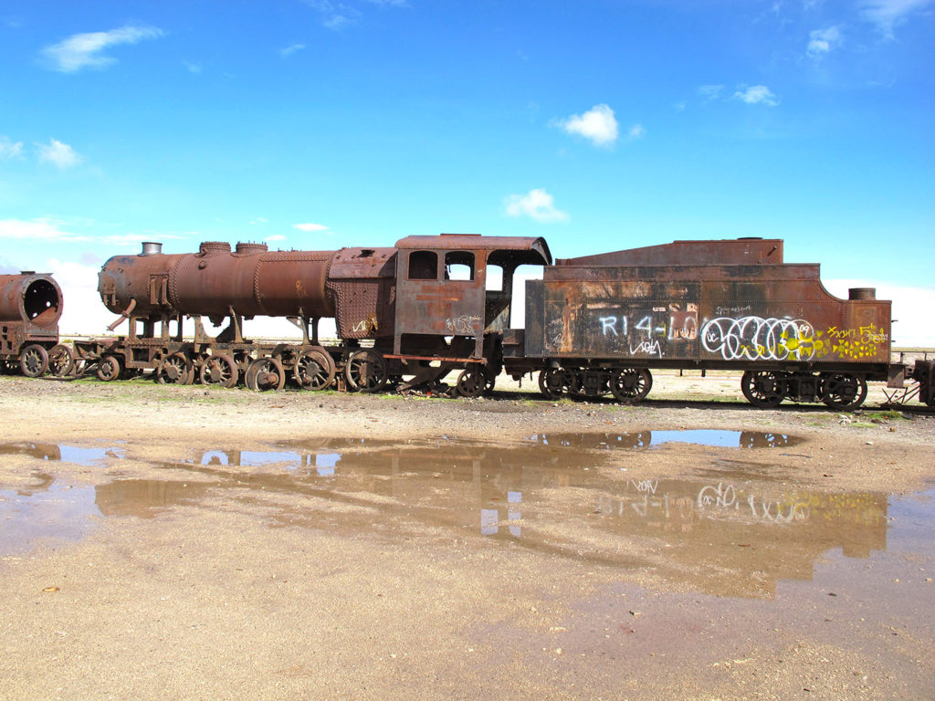 Train Cemetery in Uyuni, Bolivia, Cementerio de Trenes