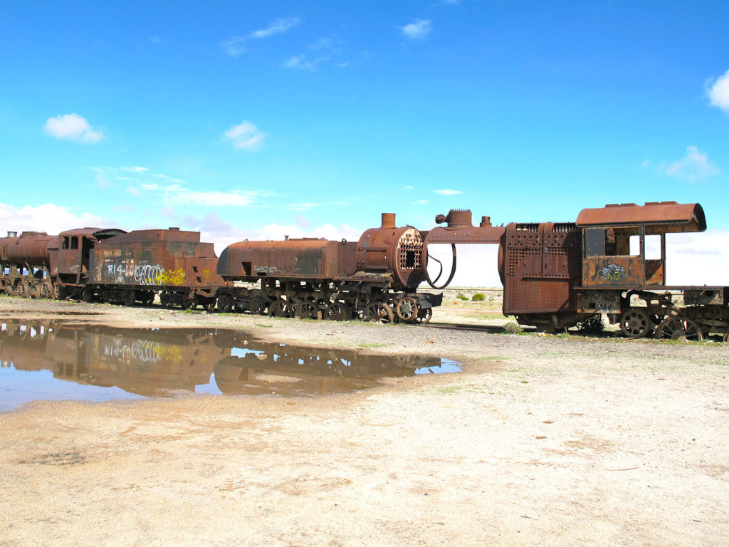 Train Cemetery in Uyuni, Bolivia, Cementerio de Trenes