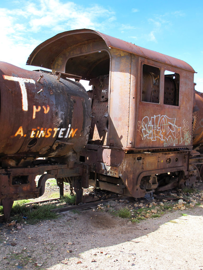 Train Cemetery in Uyuni, Bolivia, Cementerio de Trenes