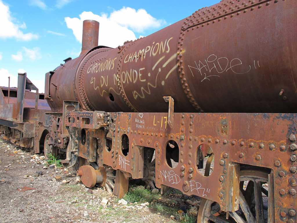 Train Cemetery in Uyuni, Bolivia, Cementerio de Trenes