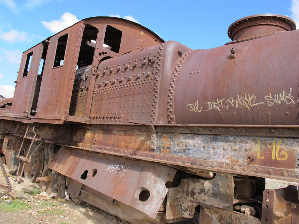 Train Cemetery in Uyuni, Bolivia, Cementerio de Trenes