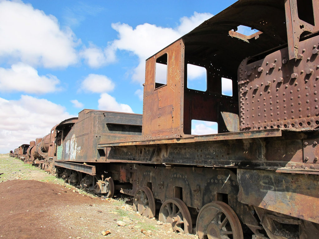 Train Cemetery in Uyuni, Bolivia, Cementerio de Trenes