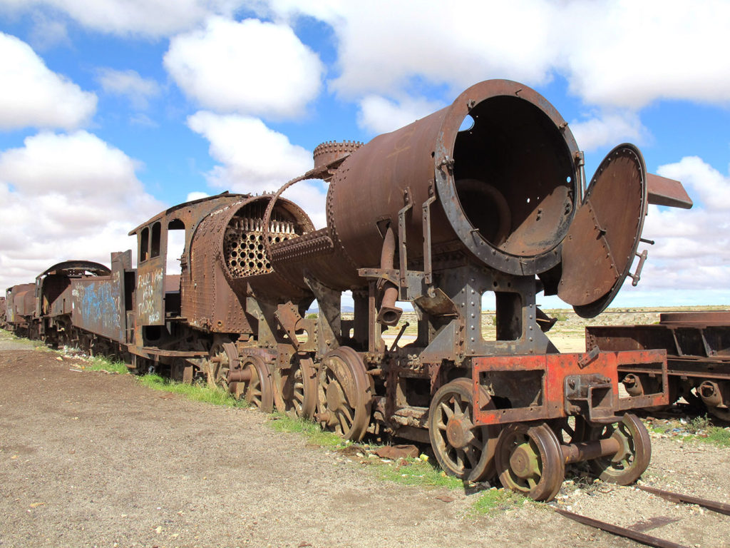 Train Cemetery in Uyuni, Bolivia, Cementerio de Trenes