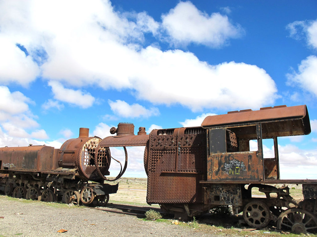 Train Cemetery in Uyuni, Bolivia, Cementerio de Trenes