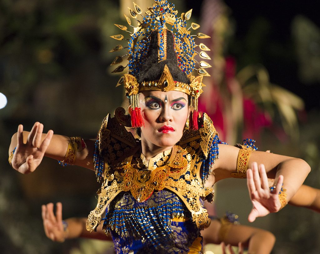 Balinese in Ubud, Indonesia.