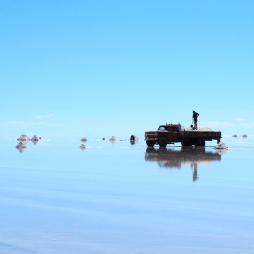 Salar de Uyuni in Bolivia