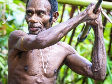 Korowai tribe, West Papua