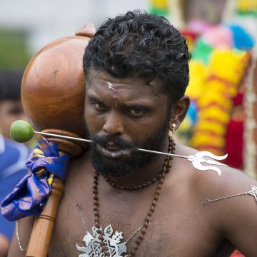 Thaipusam procession in Singapore