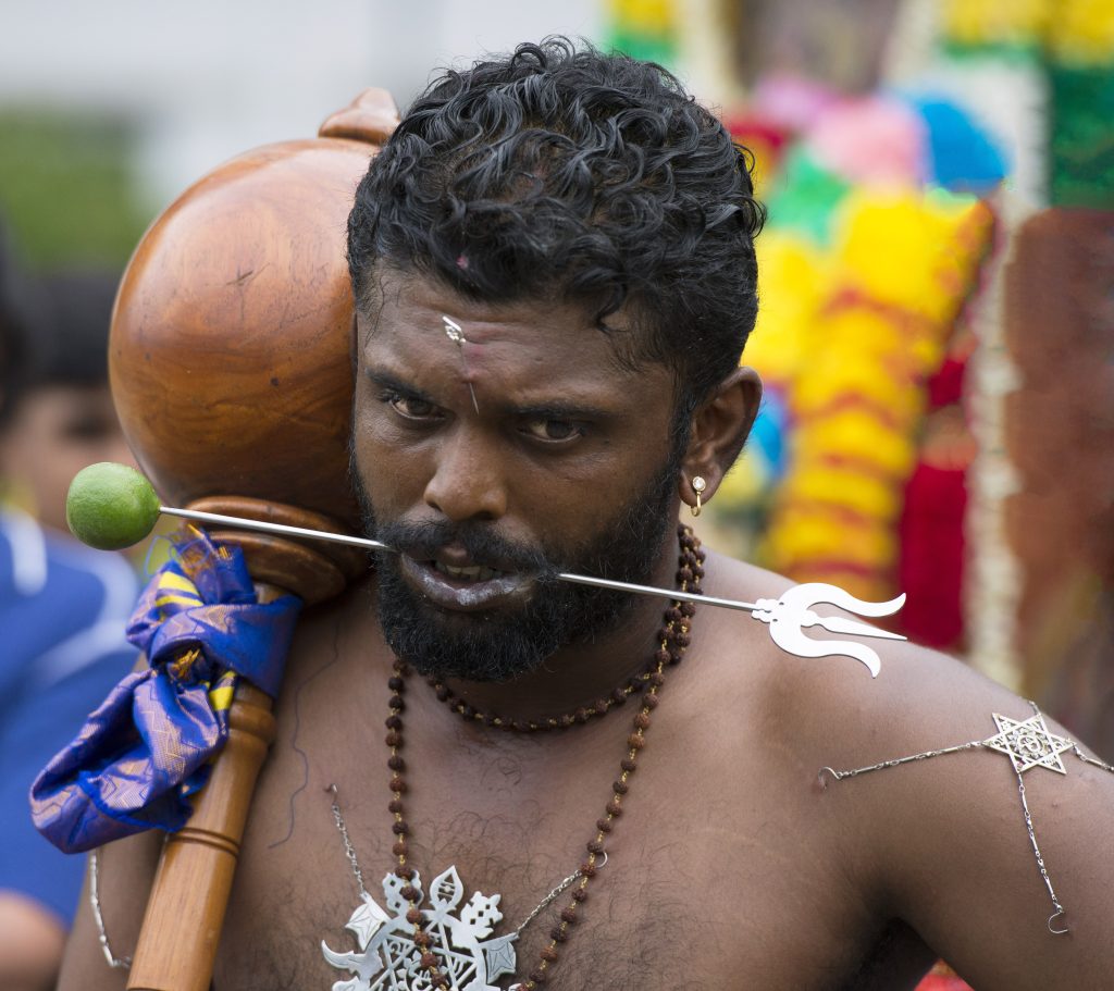 Thaipusam procession in Singapore