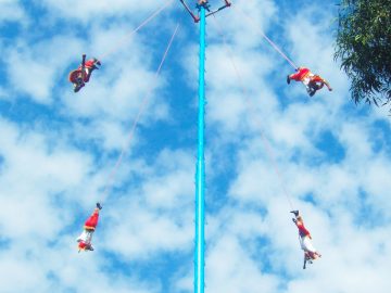 Danza de los Voladores, Mexico City, Mexico