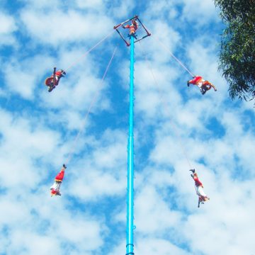 Danza de los Voladores, Mexico City, Mexico